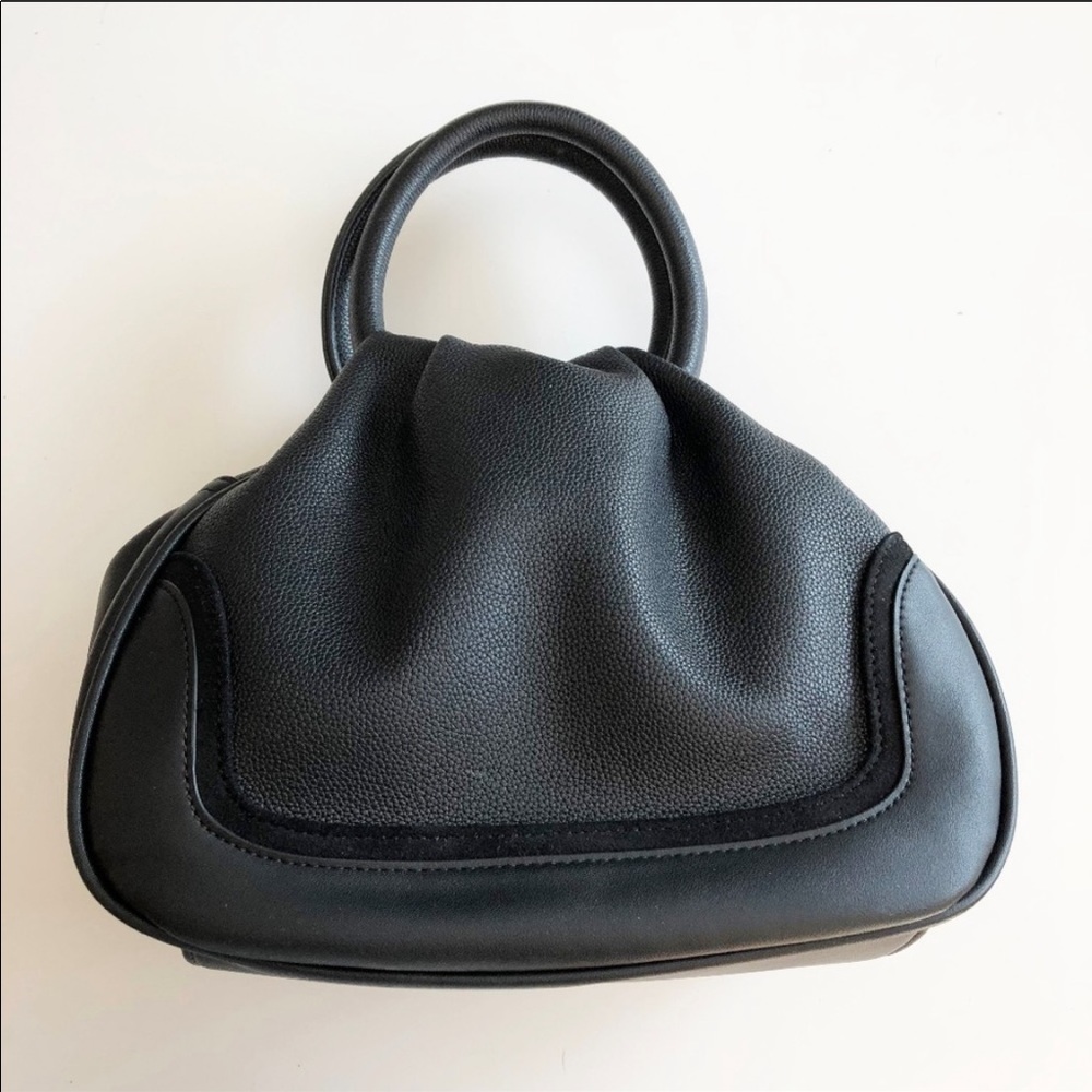 EMODA ROUNDISH BAG WITH DETACHABLE STRAP, LIKE BRAND NEW